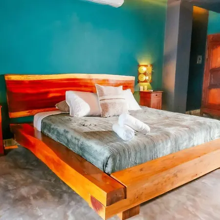 Hideaway With Rooftop Pool Bliss-king Bed Apartment Tulum