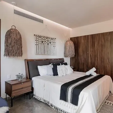 Apartment Boho-luxe 2br Garden&plunge Pool Tulum