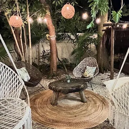 Boho-luxe 2br Garden&plunge Pool Tulum