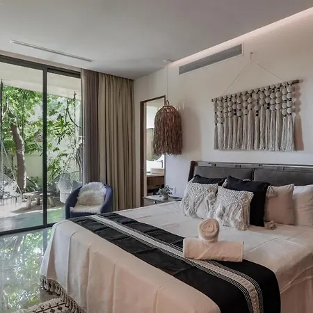 Boho-luxe 2br Garden&plunge Pool * Tulum