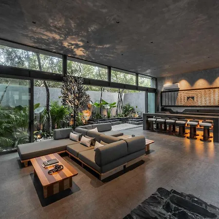Jungle Mansion Rooftop Pool With Event Space Tulum