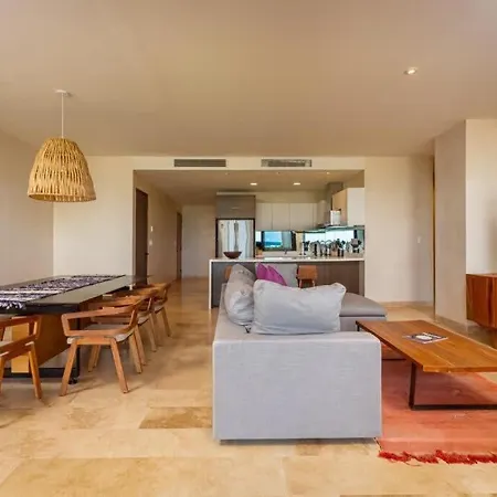 Stylish Apartment 3BR Beachview Villa Rooftop&Concierge Tulum