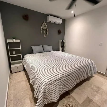 Tulum-onebedroom-fastwifi-pooltable-privatetub Apartamento Tulum