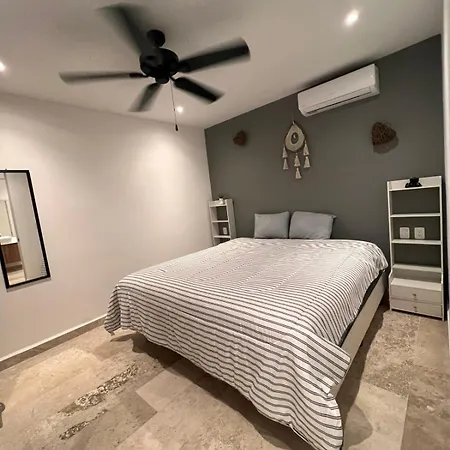 Apartamento Tulum-onebedroom-fastwifi-pooltable-privatetub