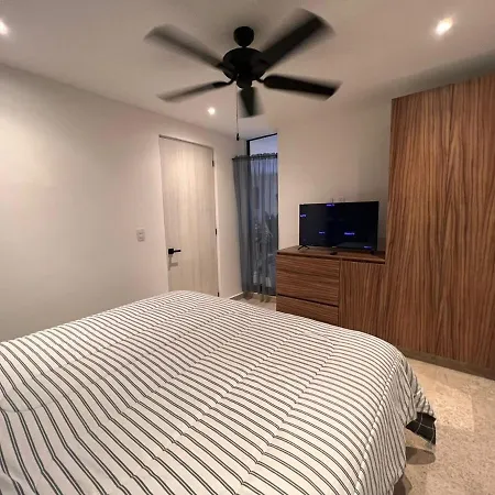 Tulum-onebedroom-fastwifi-pooltable-privatetub Apartamento Tulum