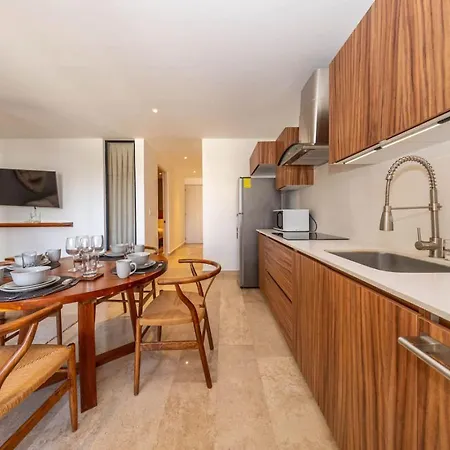 Lux 1 Bd King With Private Pool In Aldea Zama Tulum