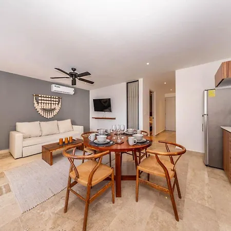 Lux 1 Bd King With Private Pool In Aldea Zama Holiday home Tulum