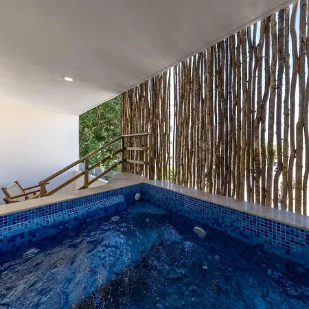 Lux 1 Bd King With Private Pool In Aldea Zama Holiday home Tulum