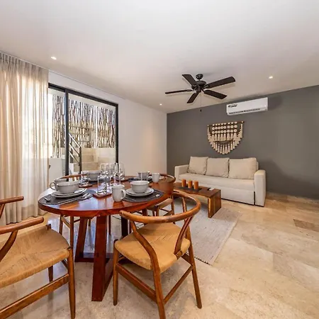 Lux 1 Bd King With Private Pool In Aldea Zama Tulum