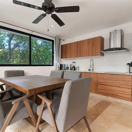 Aldea Zama Luxury 2-br With Pool & Gym Apartment