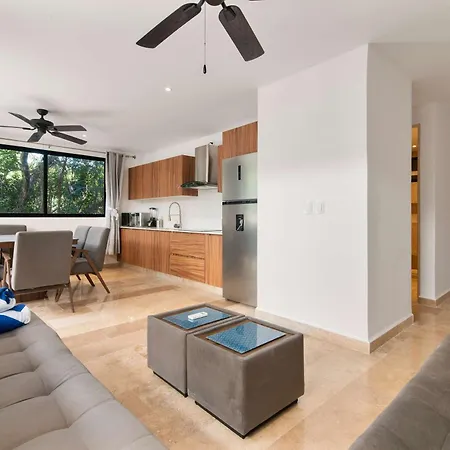 Aldea Zama Luxury 2-br With Pool & Gym