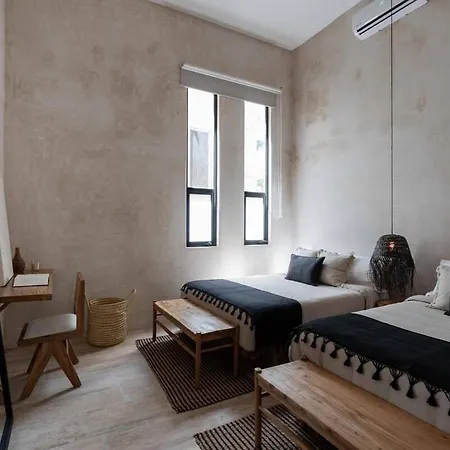 Casa Bohemia 3 Bdr With Pvt Pool & Rooftop Apartamento Tulum