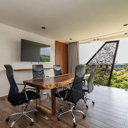 2 Bedroom With Direct Walk-out To Pool, Sauna, And Gym Apartment Tulum