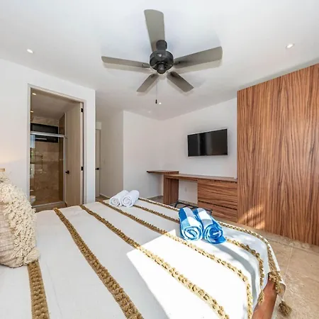 Lux 2 Bd With Balcony And Rooftop Pool At Aldea Zama *