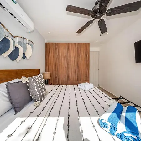 Lux 2 Bd With Balcony And Rooftop Pool At Aldea Zama *