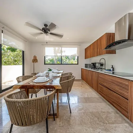 Apartment Lux 2 Bd With Balcony And Rooftop Pool At Aldea Zama Tulum