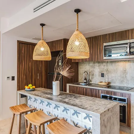 Apartment Classy 1br On Private Cenote Big Gym Roof Pool *