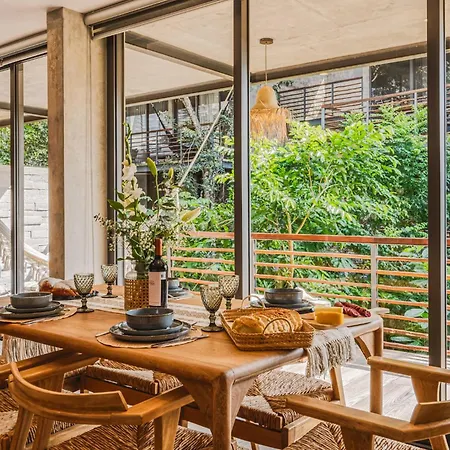 Classy 1br On Private Cenote Big Gym Roof Pool Tulum