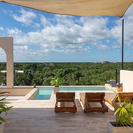 Apartment Beautiful Jungle Loft, Private Pool And 500mb Wifi