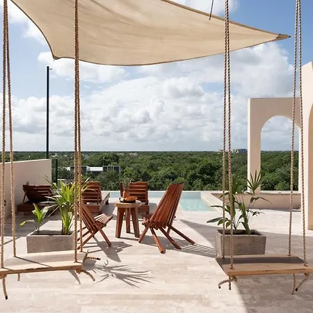Beautiful Jungle Loft, Private Pool And 500mb Wifi Apartment Tulum