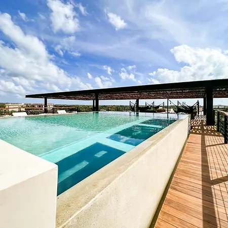 Apartamento Rooftop Paradise 2br In Gated Community Tulum