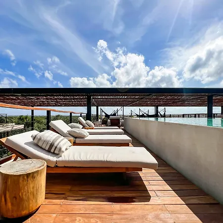 Rooftop Paradise 2br In Gated Community * Tulum