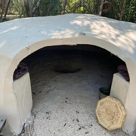 Lodge Unique Jungle Dome 2 Queen Beds Tulum