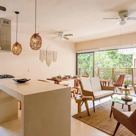 Apartment Lujoso Departamento Con Amenidades En Nim Selva Norte Tulum