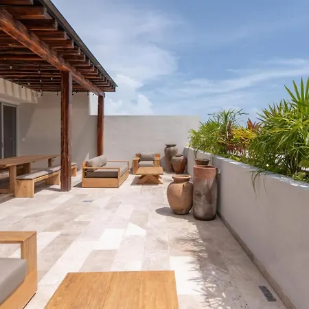 Nhoa 102c Lux 1br Plunge Pool In Aldea Zama Сasa de vacaciones