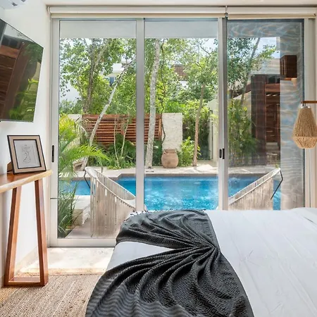 Nhoa 107b Lux 1br Pool Access In Aldea Zama * Tulum