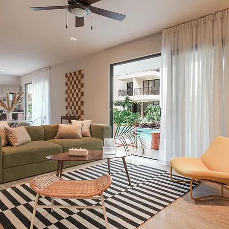70's Experience In With Pool View Apartment Tulum