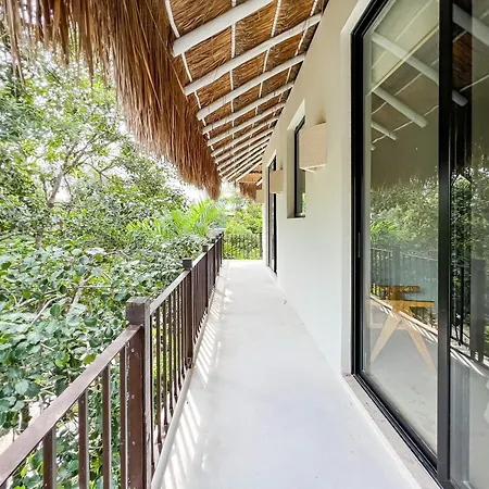 Stylish Mexican Interior Ph- Private Rooftop -gated Community * Tulum