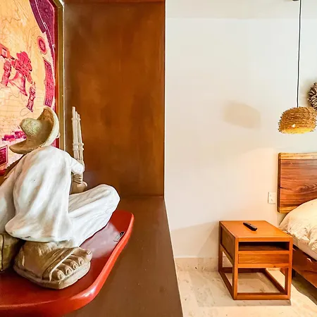 Stylish Mexican Interior Ph- Private Rooftop -gated Community * Tulum