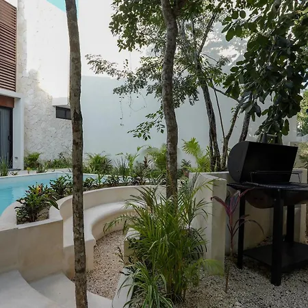 Divine House With Private Roof And Pool Only 1km From The Holiday home Tulum
