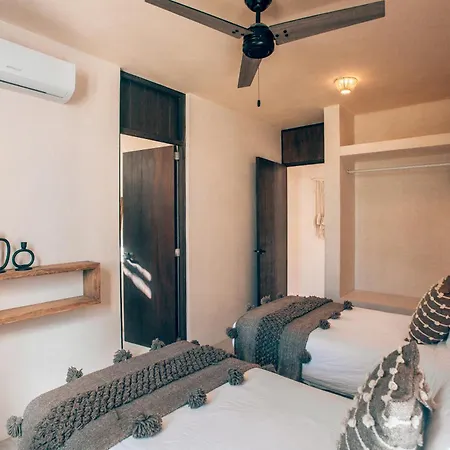 Jungle Rooftop -priv Pool-bathtub-jacuzzi 2a Tulum