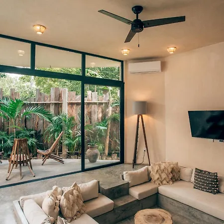 Villa Jungle Rooftop -priv Pool-bathtub-jacuzzi 2a Tulum