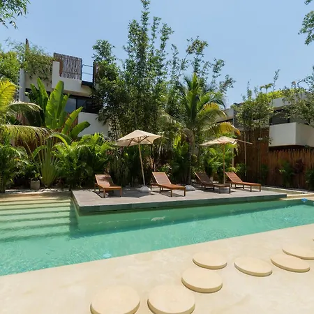 Moonstone - With Private Pool And 24hrs Security & Club Access * Tulum