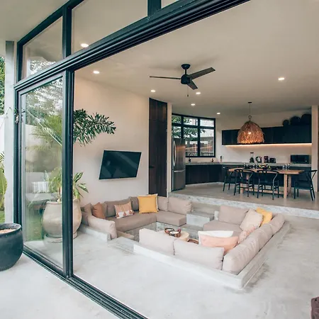 Boho Jungle - Pvt Pool -100mbs- Concierge 7a Tulum