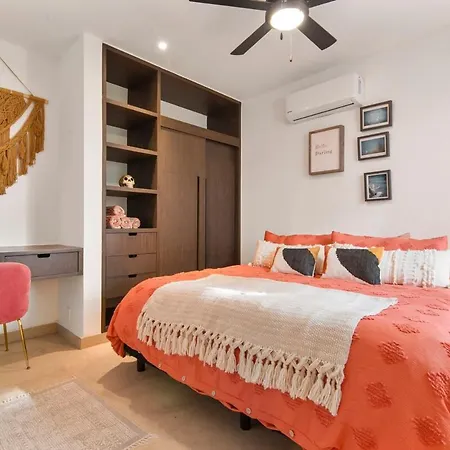 Milagro 5 Minutes To 2 Pools Private Balcony Gym Tulum