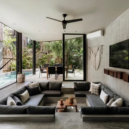 Villa Tropical Bohemian - Priv Pool - Concierge L5 Tulum