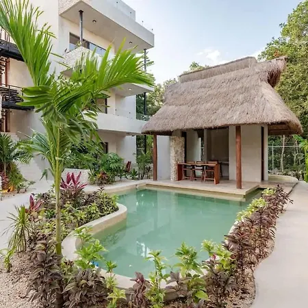 Apartment Moderno Retiro En La Selva Con Alberca Y Wifi Tulum