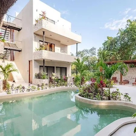 Moderno Retiro En La Selva Con Alberca Y Wifi Apartment Tulum