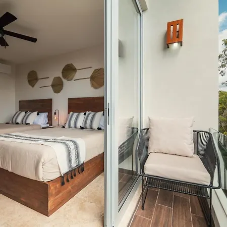 Nhoa 312a Lux 2br Jungle View Aldea Zama Apartamento Tulum
