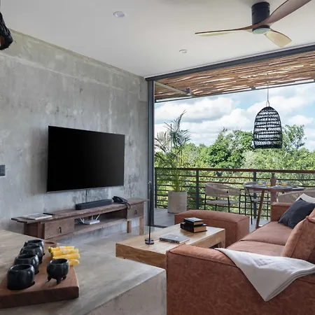 Amazing Penthouse Private Pool Close To Tulum