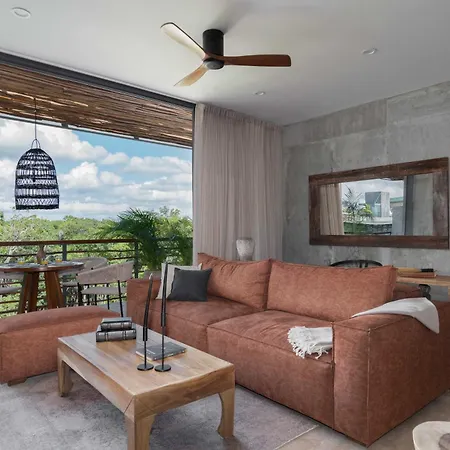 Amazing Penthouse Private Pool Close To Apartment Tulum