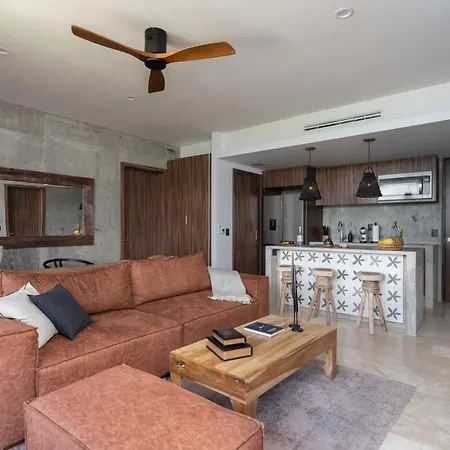 Amazing Penthouse Private Pool Close To Apartment Tulum