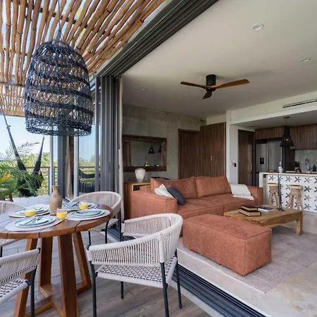Amazing Penthouse Private Pool Close To Apartment Tulum