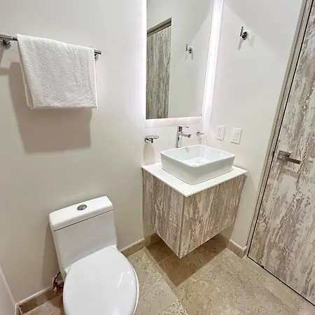 Aldea Zama With Stable Wifi, Gym And Rooftop Pool Tulum