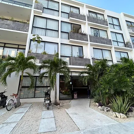 Aldea Zama With Stable Wifi, Gym And Rooftop Pool Tulum