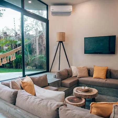 Jungle Boho - Pvt Pool -100mbs -concierge 8b * Tulum